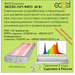 ЭКОЭЛ-ЛУЧ-60.3К+BR.Д.IP54-600.ПКП.ЭК.ФИТО